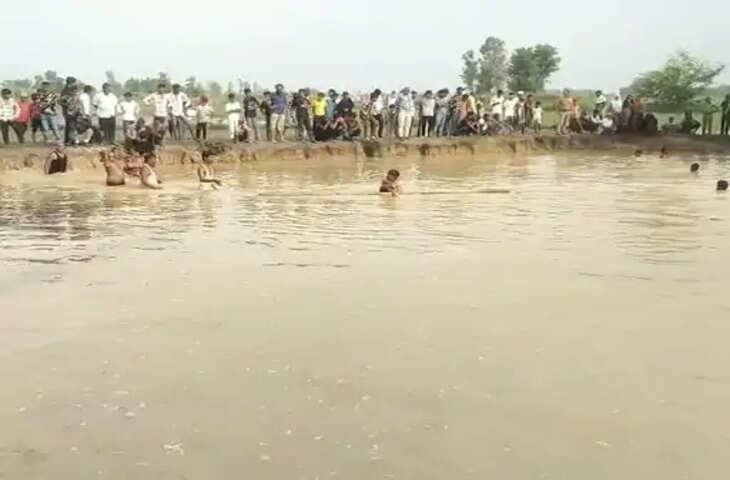 गोंडा में गड्ढे में डूबने से दो बच्चों की मौत का मामला: तहसील प्रशासन और पुलिस ने शुरू की जांच, पीड़ित परिवारों में मचा कोहराम