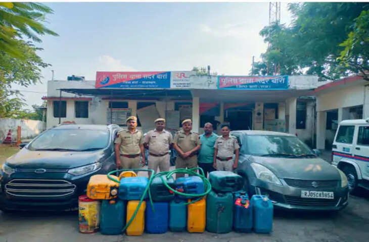 ट्रकों से डीजल चोरी करने वाले गिरोह पर पुलिस का एक्शन, 12 ठिकानों पर दबिश; 17 लोगों पर कार्रवाई, 2 कार और 3 बाइक जब्त