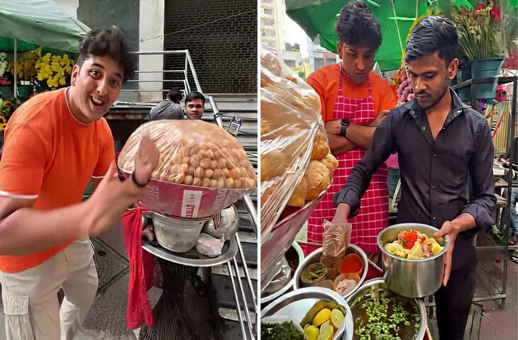 ₹90,000 महीना कमाने वाले गोलगप्पे वाले का वीडियो वायरल, सोशल मीडिया यूजर्स के उड़े होश&nbsp;