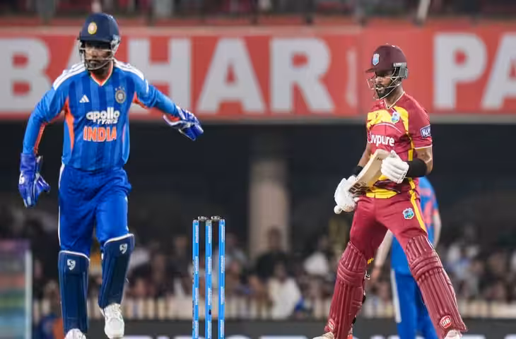 Cricket Update: वेस्टइंडीज ने चौथे टी20 में भारत को 24 रन से हराया, सीरीज 2-2 से बराबर