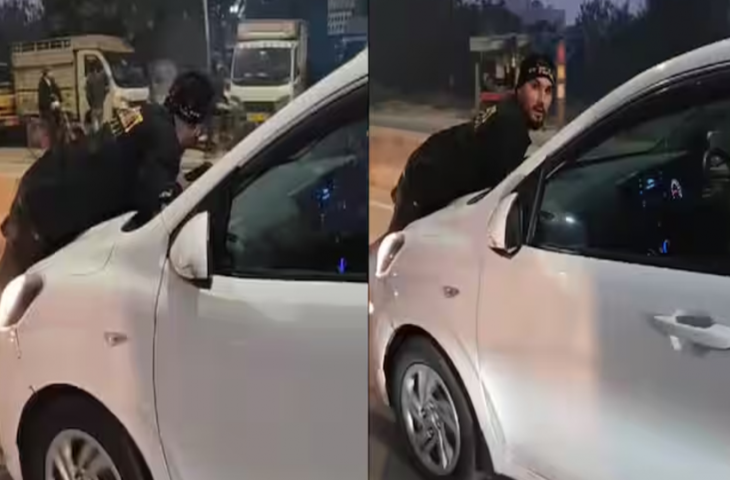 बॉयफ्रेंड ने पति को कार के बोनट पर लटकाकर दौड़ाई गाड़ी, पत्नी बैठी थी अंदर और फिर..