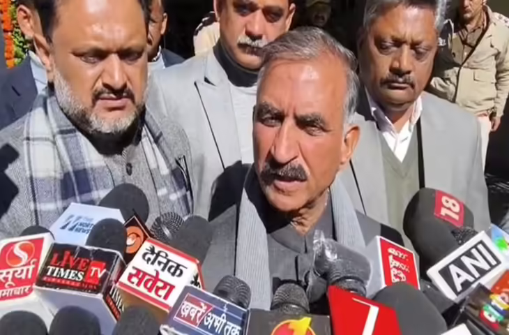 मुख्यमंत्री सुक्खू ने भाजपा पर पलटवार किया, कहा- राज्यपाल से हिमाचल के हितों की बात होनी चाहिए