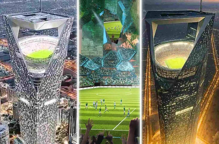  फीफा वर्ल्&zwj;ड कप के लिए सऊदी बना रहा गगनचुंबी 'स्&zwj;काई स्&zwj;टेडियम'? वायरल वीडियो का सच जान लीजिए