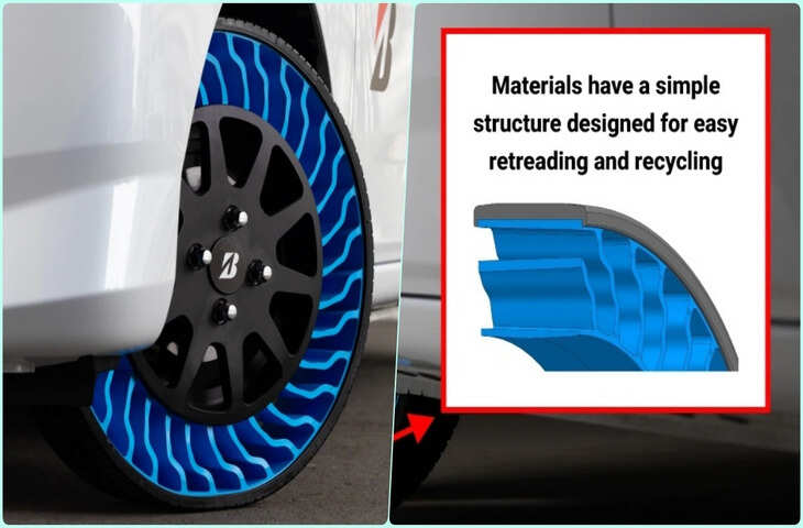 न ट्यूब, न हवा&hellip; फिर भी चलेगी कार! कंपनी ने पेश किया भविष्य का &lsquo;एयर फ्री&rsquo; टायर, जाने इसकी खासियत&nbsp;