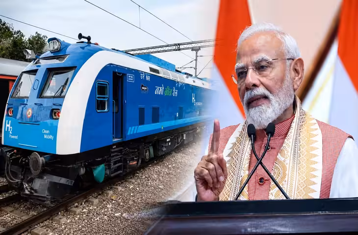 भारत में शुरू होने जा रही है ग्रीन एनर्जी वाली हाइड्रोजन ट्रेन! PM मोदी इस दिन दिखाएँगे हरी झंडी, जाने इसका रूट और खासियत&nbsp;