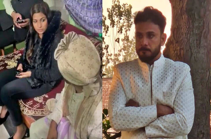 वीडियो में देखें सहारनपुर में शादी के दौरान प्रेमिका का हंगामा, बारातियों ने पकड़कर जमकर पीटा, पुलिस ने शादी रोकी