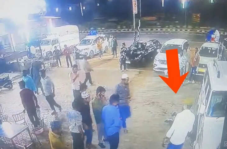 हापुड़ में ढाबे पर युवक ने की आत्महत्या, सीसीटीवी में कैद हुई दर्दनाक घटना