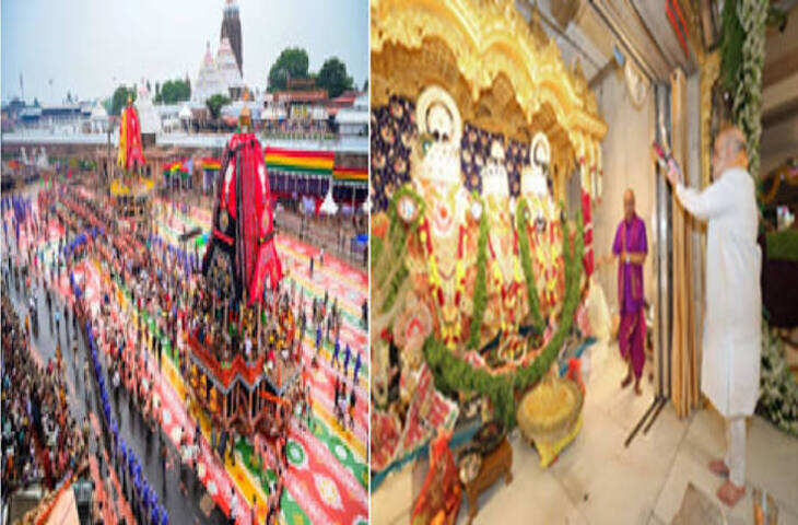 अहमदाबाद में निकली भगवान जगन्नाथ की विश्व प्रसिद्ध रथयात्रा, वीडियो में जाने सामाजिक संदेश देती झांकियां बनीं आकर्षण का केंद्र