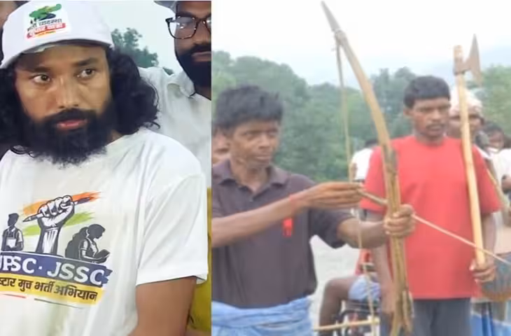 झारखंड के नेमरा में तनाव की स्थिति, भर्ती सुधार यात्रा रोकने के लिए ग्रामीणों के प्रदर्शन की खबर