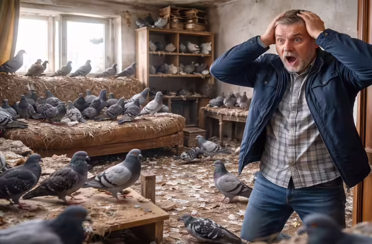 Viral Video: 3 साल तक बंद पड़ा घर बना कबूतरों का अड्डा, अंदर का नजारा देख मालिक रह गया दंग