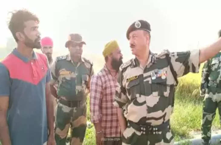 Punjab सीमा में 10 किमी अंदर तक घुसा पाक ड्रोन, सुरक्षा बलों ने गोलीबारी कर खदेड़ा !