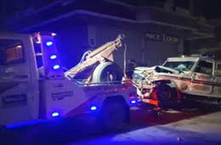 तेज रफ्तार कार ने पुलिस जीप को मारी टक्कर, महिला थाना प्रभारी की मौत, चालक गंभीर घायल