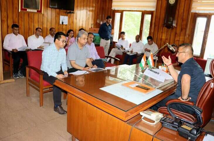 सिरमौर जिला प्रशासन का लक्ष्य बुनियादी ढांचे, निर्यात को बढ़ावा देना