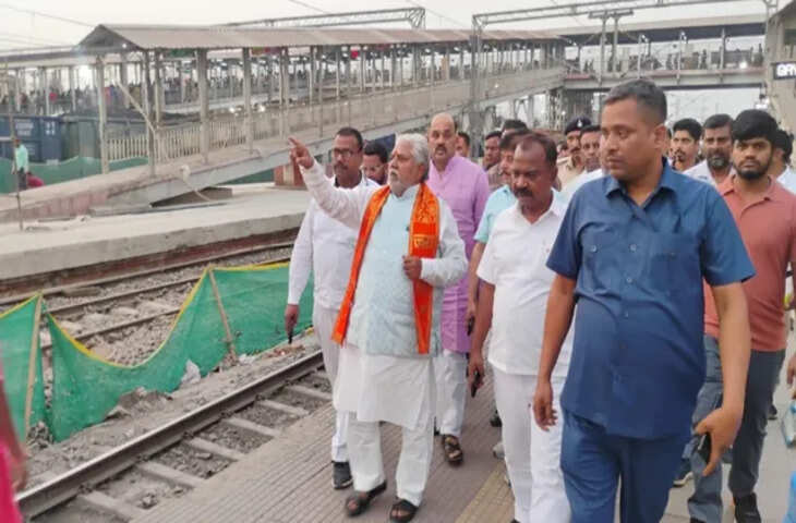 गया जंक्शन को वर्ल्ड क्लास बनाने की कवायद तेज, विधानसभा अध्यक्ष ने किया निरीक्षण