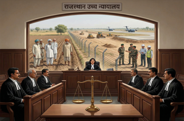 भारत-पाक सीमा पर एयरबेस निर्माण का रास्ता साफ, फुटेज में जानें राजस्थान हाईकोर्ट ने खारिज की किसानों की याचिका
