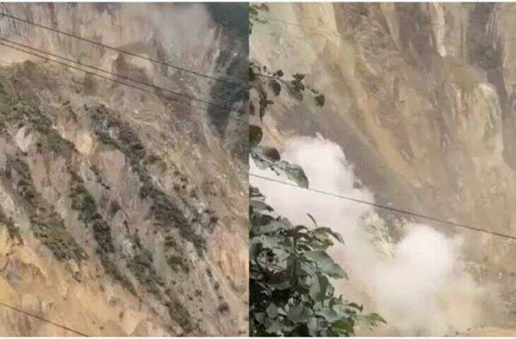 मुस्तांग में पहाड़ का हिस्सा कालीगंडकी नदी में गिरा, फुटेज में देंखे 14 की मौत; बाढ़ में बहा क्रूज जहाज