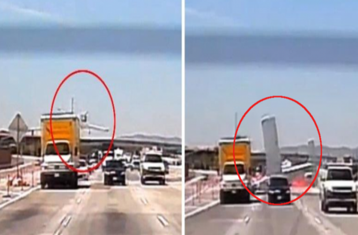 हाइवे पर चलती गाड़ियों के बीच क्रैश हुआ प्लेन, कैमरे में कैद हुआ खौफनाक नजारा