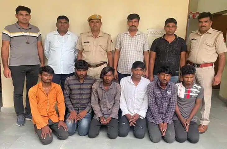 Sikar अंतर्राज्यीय कालबेलिया गिरोह के अपराधी पकड़े गये