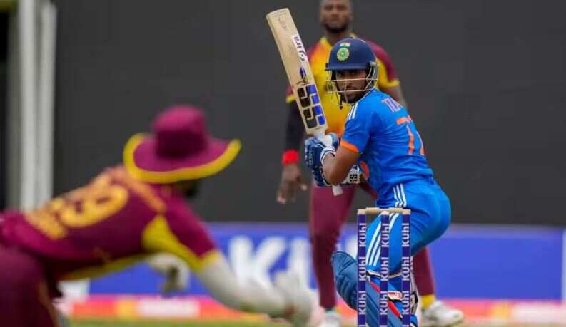 IND VS wi Tilak Varma