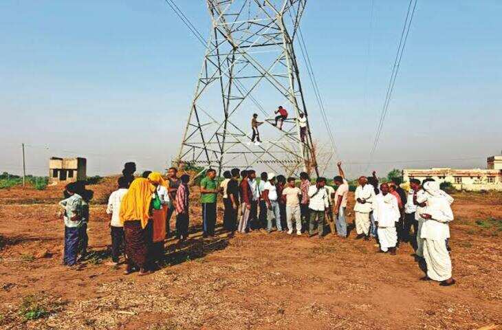 चरागाह भूमि पर जीएसएस निर्माण का विरोध, 14 गांवों की पंचायत ने दिया 10 दिन का अल्टीमेटम
