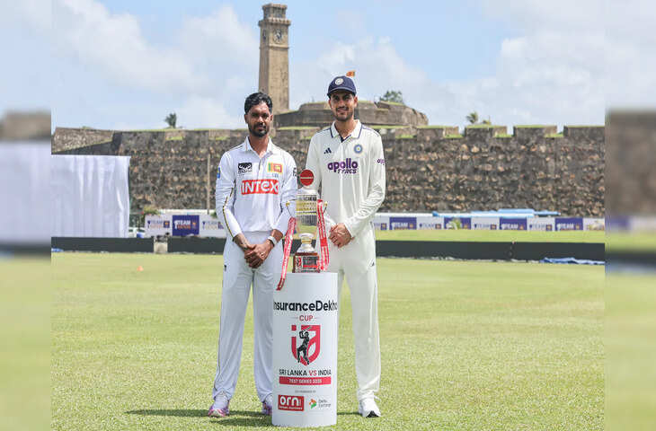 IND vs SL Day 2: पहले दिन बारिश ने डाला खलल, अब दूसरे दिन बदले समय पर शुरू होगा गॉल टेस्ट