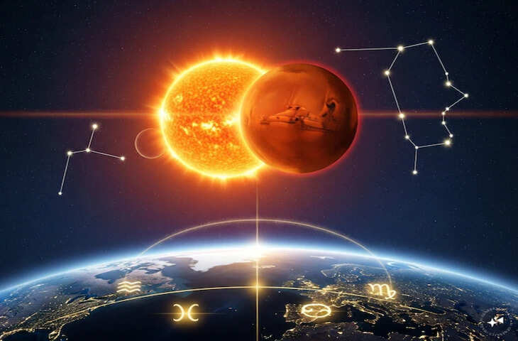 नए साल में&nbsp;सूर्य-मंगल की युति से इन तीन राशियों के घर में लगेगा धन का ढेर, जाने 2026 में किसकी बदलने वाली है किस्मत ?