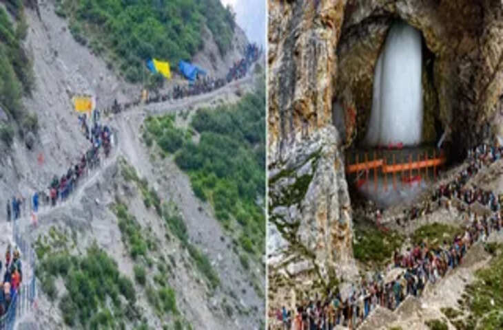 अमरनाथ यात्रा 2026: वीडियो में जाने 3 लाख से अधिक श्रद्धालुओं ने कराया रजिस्ट्रेशन, 10&ndash;12 फीट बर्फ के बीच तेजी से तैयार हो रहे मार्ग