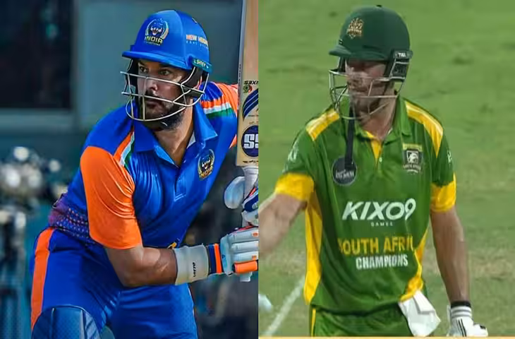 India Champions vs South Africa Champions: एबी डिविलियर्स की शतकीय पारी के बाद भारत से भिड़ेगी साउथ अफ्रीका, जानें लाइव मैच की डिटेल