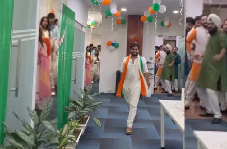 India Gate के सामने तिरंगा लेकर लड़कियों ने किया डांस, देशभक्ति के अंदाज ने जीता दिल; वीडियो वायरल