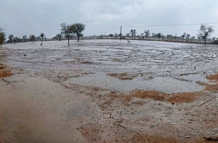  राजस्थान में नए वेस्टर्न डिस्टर्बेंस के कारण मौसम में फिर से एक बार करवट देखने को मिल सकती है. लेकिन इससे पहले राज्य के पश्चिमी हिस्से बाड़मेर और जैसलमेर जैसे जिलों में फरवरी में ही मार्च जैसी गर्मी का अहसास होने लगा है. रविवार को जैसलमेर, जोधपुर, फलोदी, बीकानेर, चूरू, नागौर, चित्तौड़गढ़, जालौर, लूणकरणसर, पाली और डूंगरपुर में भी दिन में गर्मी रही. शेखावाटी के क्षेत्रों में अब भी सुबह-शाम सर्दी तेज है.  
