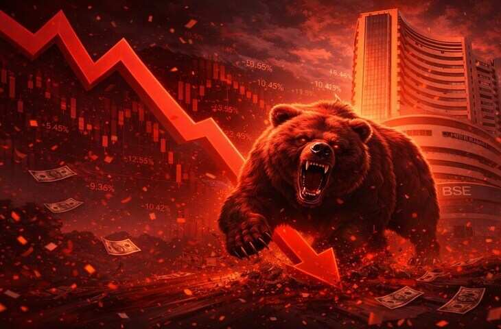 Stock Market Opening: शुरूआती कारोबार में बाजार में हाहाकार!&nbsp;सेंसेक्स 300 से ज्यादा अंक लुढ़का, निफ्टी भी 139 अंक टूटकर खुला​​​​​​​