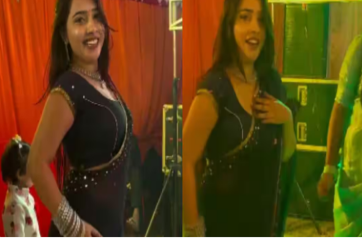 DJ पर काली साड़ी वाली भाभी ने नोरा फतेही को भी कर दिया फेल, मदहोश हो गए यूजर्स