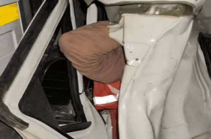 गुजरात के कच्छ में भीषण सड़क हादसा, ट्रक के नीचे दब गई बोलेरो; फुटेज में देंखे 7 मजदूरों की मौत, 20 घायल