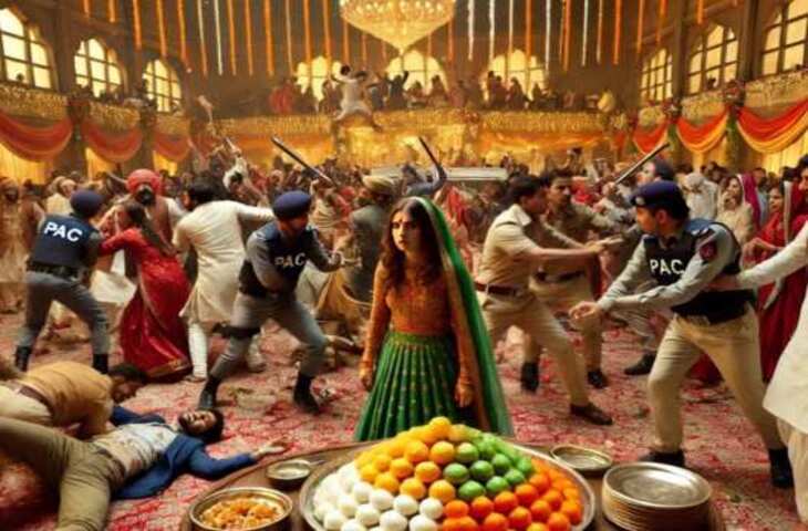 Wedding Chaos: निकाह में छुआरों को लेकर बारातियों में भिड़ंत, जूतम पैजार का वीडियो देख हिल जाएगा दिमाग​​​​​​​