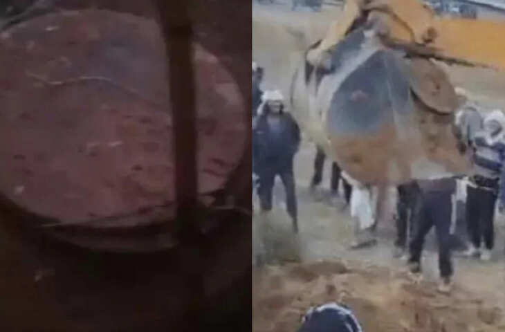 टोंक में रहस्यमयी घड़े को लेकर मचा हड़कंप, वीडियो में देखें सोने जैसी धातु के टुकड़े मिलने से मची लूटपाट&nbsp;