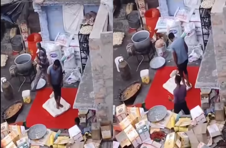 Viral Video: जब कैमरे में कैद हुई फैक्ट्री की हकीकत, बनती &lsquo;फीणी&rsquo; देखकर दुबारा कभी नहीं करेंगे खाने की जुर्रत&nbsp;