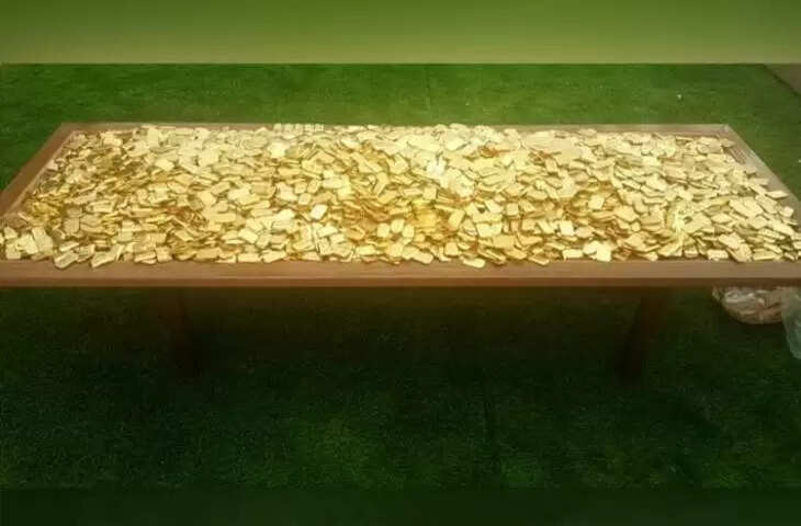 स्वीम&zwj;िंग पुल के नीचे दबे मिले 303 किलो सोने का बिस्किट, देखकर अफसरों के भी उड़ गए थे होश