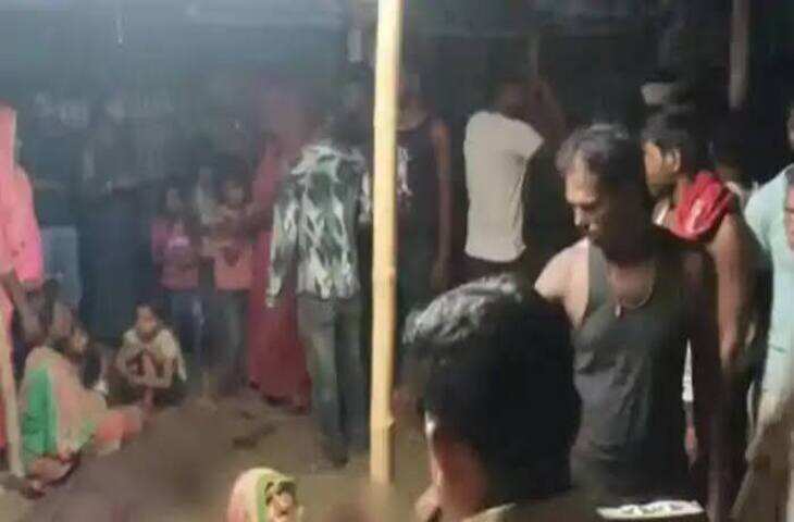 सुपौल में तेज रफ्तार कार ने 6 लोगों को रौंदा, फुटेज में देंखे 5 की मौत; मंदिर के पास कीर्तन कर रहे थे लोग
