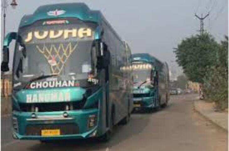 राजस्थान में चार दिन चली निजी बस ऑपरेटरों की हड़ताल खत्म, बसें फिर रफ्तार पर