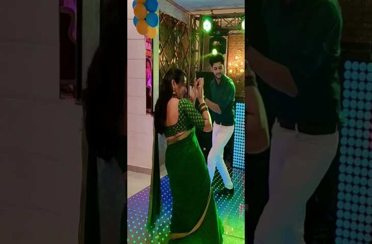 Viral Video :&nbsp;भाभी ने देवर संग डांस फ्लोर पर किया कमाल, डांस फ्लोर पर कैमिस्ट्री देख यूजर्स भी हैरान&nbsp;