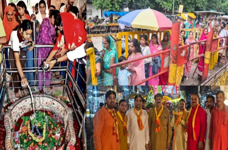 शिवालयों में उमड़ा आस्था का सैलाब: अचलेश्वर महादेव में 25 हजार से ज्यादा श्रद्धालुओं ने किए दर्शन, मुरार में निकली महाकाल की सवारी