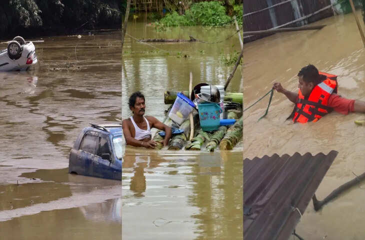 असम में नहीं थम रहा बाढ़ का कहर! 78 मौतों के बाद भी संकट बरकरार, लाखों लोग प्रभावित, फिर बारिश की चेतावनी