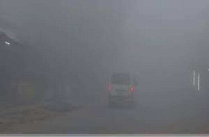 राजस्थान में कोहरे का कहर, फुटेज में देखें बॉर्डर जिलों में विजीबिलीटी 10 मीटर से भी कम