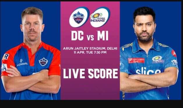 IPL 2023, DC vs MI Live Score---11111