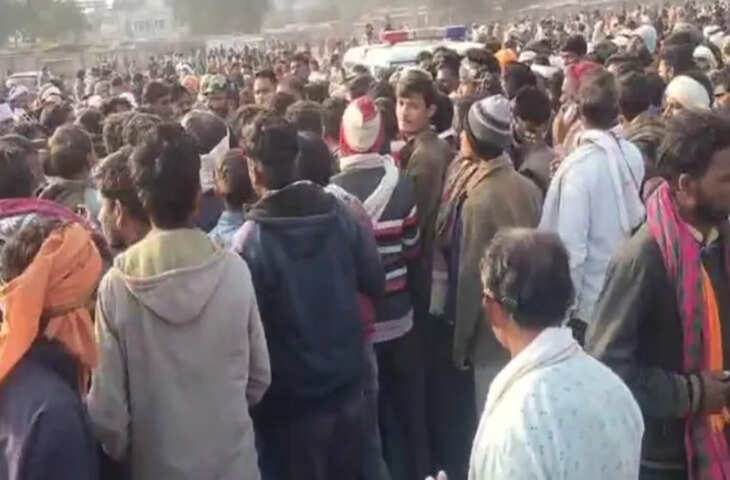 किसानों ने नेशनल हाईवे किया जाम, राजस्थान में खाद संकट पर फूटा गुस्सा