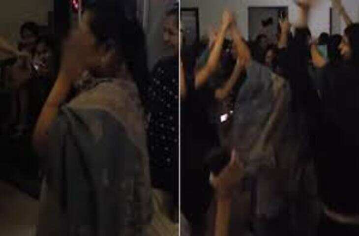 गर्ल्स हॉस्टल में वार्डन और लड़कियों का डांस हुआ वायरल, इंटरनेट पर उड़ाया गर्दा, देखें वीडियो