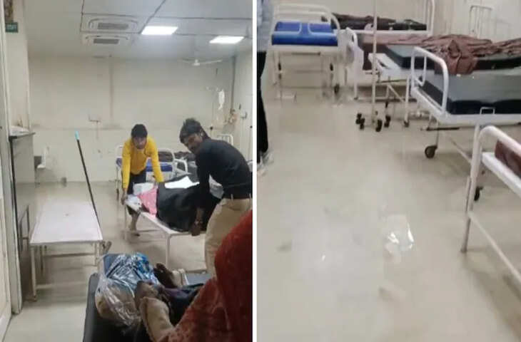 जयपुर में बेमौसमी बारिश से अस्पताल में हड़कंप, मरीजों को ट्रांसफर करना पड़ा