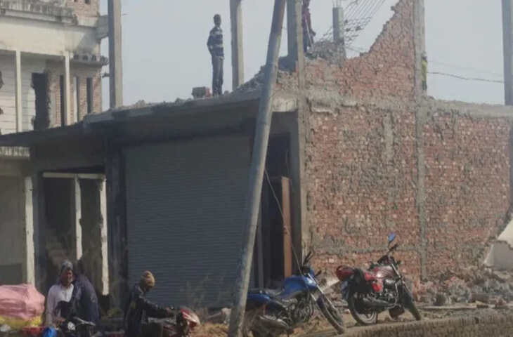 बदायूं में बरेली-मथुरा हाईवे सिक्सलेन का काम तेजी से, 500 से अधिक मकान और दुकानों का निर्माण ध्वस्त