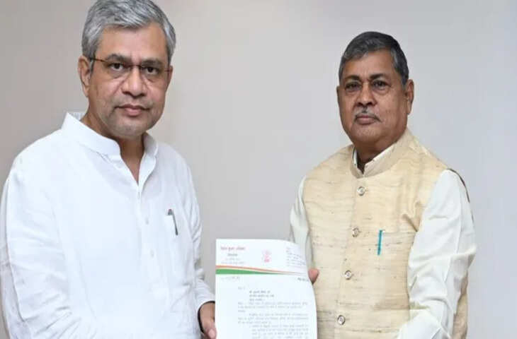 सीमांचल में रेल सुविधाओं के विस्तार को लेकर विधायक विजय खेमका ने रेल मंत्री से की मुलाकात