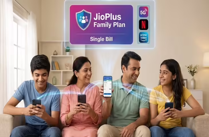 Reliance Jio का सुपर फैमिली प्लान: 4 SIM, अनलिमिटेड कॉलिंग, 75GB डेटा और मुफ्त OTT का फायदा,जानिए कितनी है कीमत&nbsp;